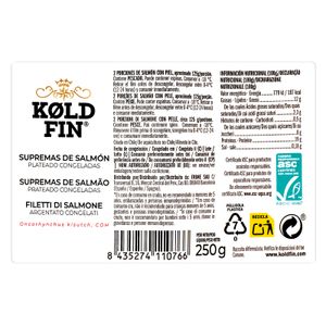 Supremas Salmón Plateado