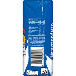 Fruta+Leche Mediterráne Sin Azúcares Añadidos