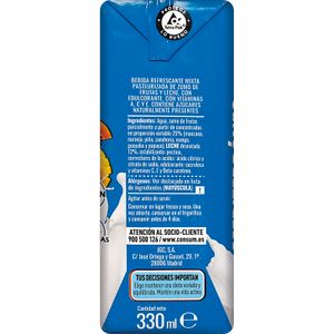 Fruta+Leche Mediterráne Sin Azúcares Añadidos