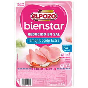 Jamón Cocido Extra Reducido Sal Bienstar