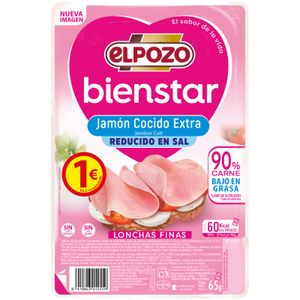 Jamón Cocido Extra Reducido Sal Bienstar