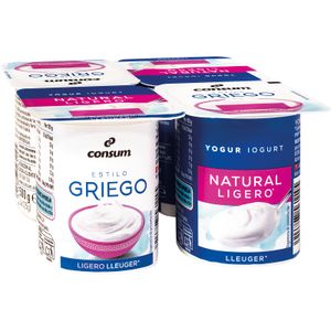 Yogur Griego Ligero CONSUM