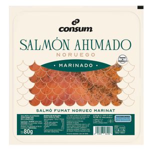 Salmón Ahumado Noruego Marinado CONSUM