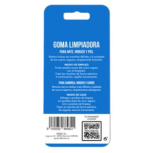 Goma Limpiadora Ante-Nobuck-Piel