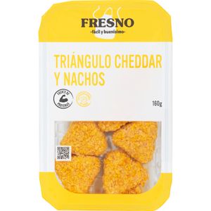 Triángulos Cheddar y Nachos