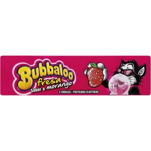Chicle Sabor fresa BUBBALOO