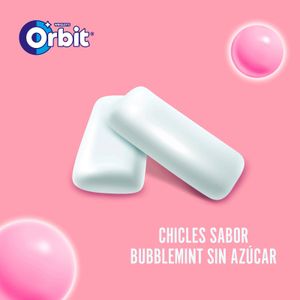 Chicle en Grageas Sabor Bubblemint Bote