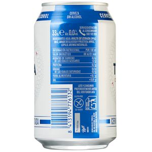 Cerveza 0,0% Tostada Lata