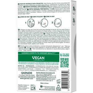 Segona imatge del producte Pegats Acne Invisibles Pure Active de la marca GARNIER