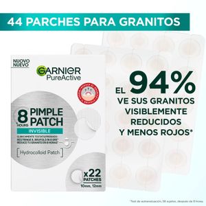 Tercera imatge del producte Pegats Acne Invisibles Pure Active de la marca GARNIER