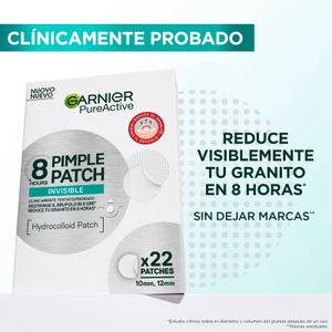 Quarta imatge del producte Pegats Acne Invisibles Pure Active de la marca GARNIER