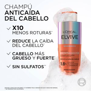 Tercera imatge del producte Xampú Anticaiguda Growth Booster de la marca ELVIVE