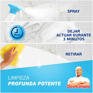Limpiador Baño Pistola