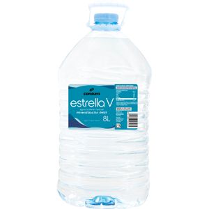 Agua Mineral Natural Garrafa 8 L