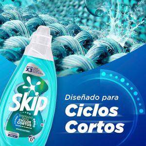 Detergente Líquido Ciclos Cortos