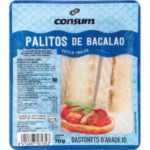 Palito de Bacalao Estilo Inglés