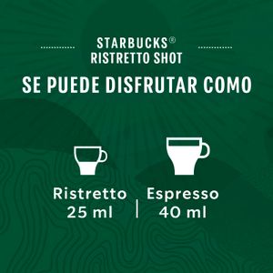 Café Ristretto Shot Cápsulas