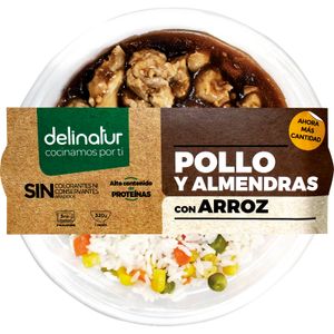 Pollo y Almendras con Arroz