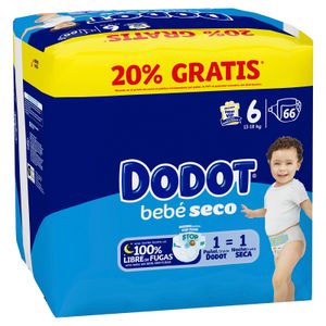Pañal Bebé Seco Talla 6 13-18 Kg