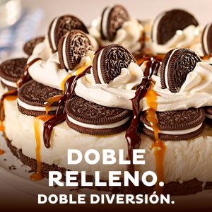 Quinta imatge del producte Galeta de Cacau Farcida amb Doble Crema de la marca OREO