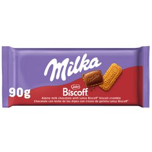 Chocolate Milka Biscoff Lotus 90 G 90 gr