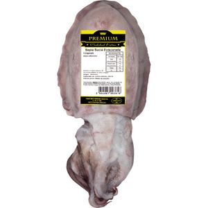 Sepia Sucia Eviscerada Congelada