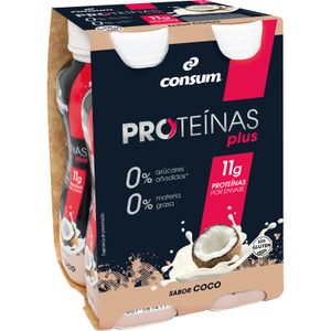 Yogur Líquido 0%0% Proteína sabor Coco CONSUM