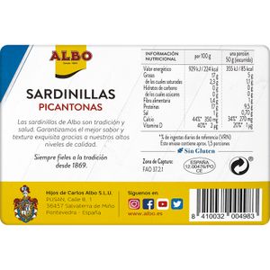 Sardinillas Picantonas