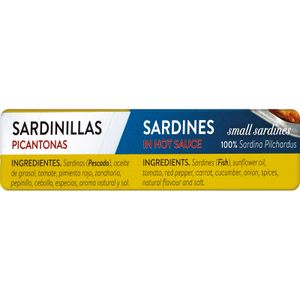 Sardinillas Picantonas
