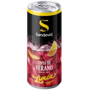 SANDEVID Lata Tinto de Verano Sabor Limón