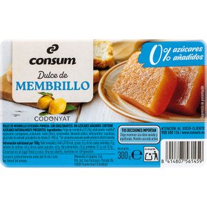 Dulce de Membrillo 0% Azúcar Añadido