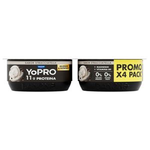 Postre 0%0% Proteico Stracciatella