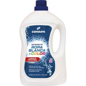 Detergente Ropa Blanca y Color CONSUM