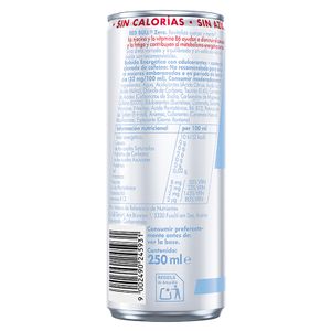 Bebida Energética Zero Lata