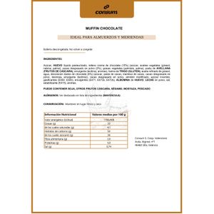 Muffin Chocolate 21%