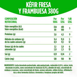 Activia Kéfir Fresa y Frambuesa