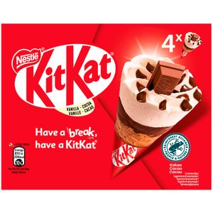 Cono Kit Kat 4 Unidades