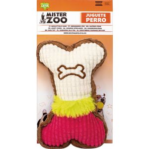 Juguete perro peluche hueso