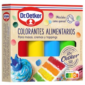 Colorantes Alimentarios 4 Unidades
