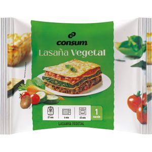 Lasaña Verduras