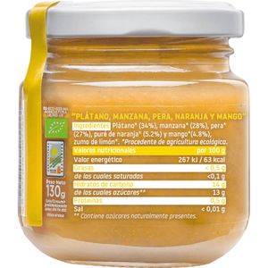 Tarrito Multifruta Mango Ecológico