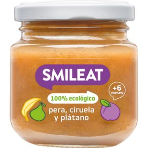 Tarrito Tres Frutas Eco Pera, Ciruela y Plátano