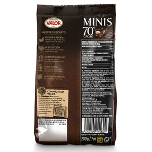 Minitabletas Chocolate Negro 70%