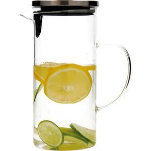 Jarra Vidrio 1,4l Tapa BIDASOA