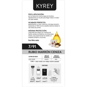 Segona imatge del producte Tint 7/91 Ros Marró Cendra de la marca KYREY