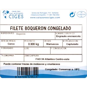Filete Boqueron Limpio