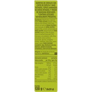 Barritas Manzana 0% Azúcares Añadidos