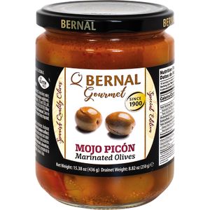 Aceitunas Aliñadas Sabor Mojo Picón BERNAL