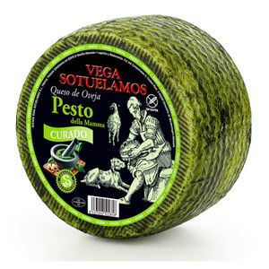 Queso Oveja Pesto 3% Leche Pasteurizada