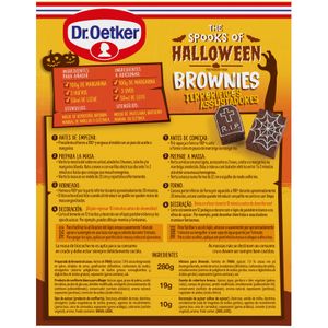 Segunda imagen del producto Preparado para Brownie Halloween de la marca DR.OETKER